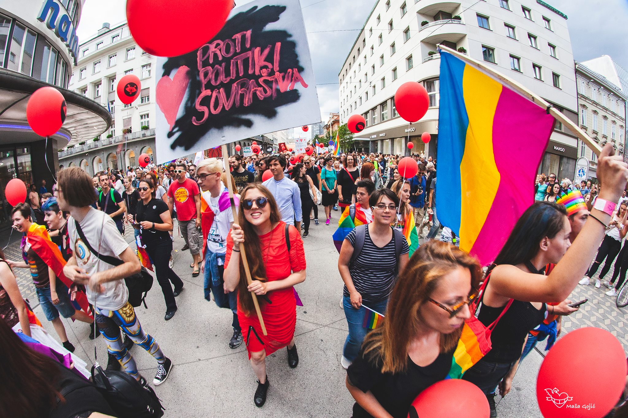 Jessica Lima: Ljubljana Pride